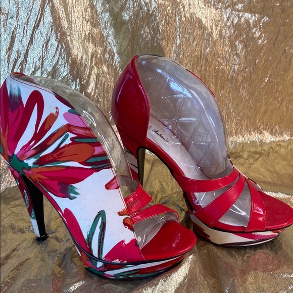 Michael Antonio Shoes - Michael Antonio Floral Women's Heels